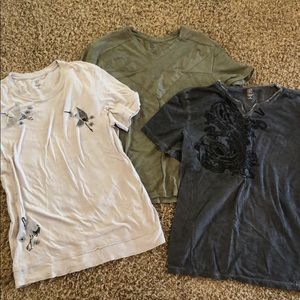 3 short sleeve Men’s INC shirts. See pics